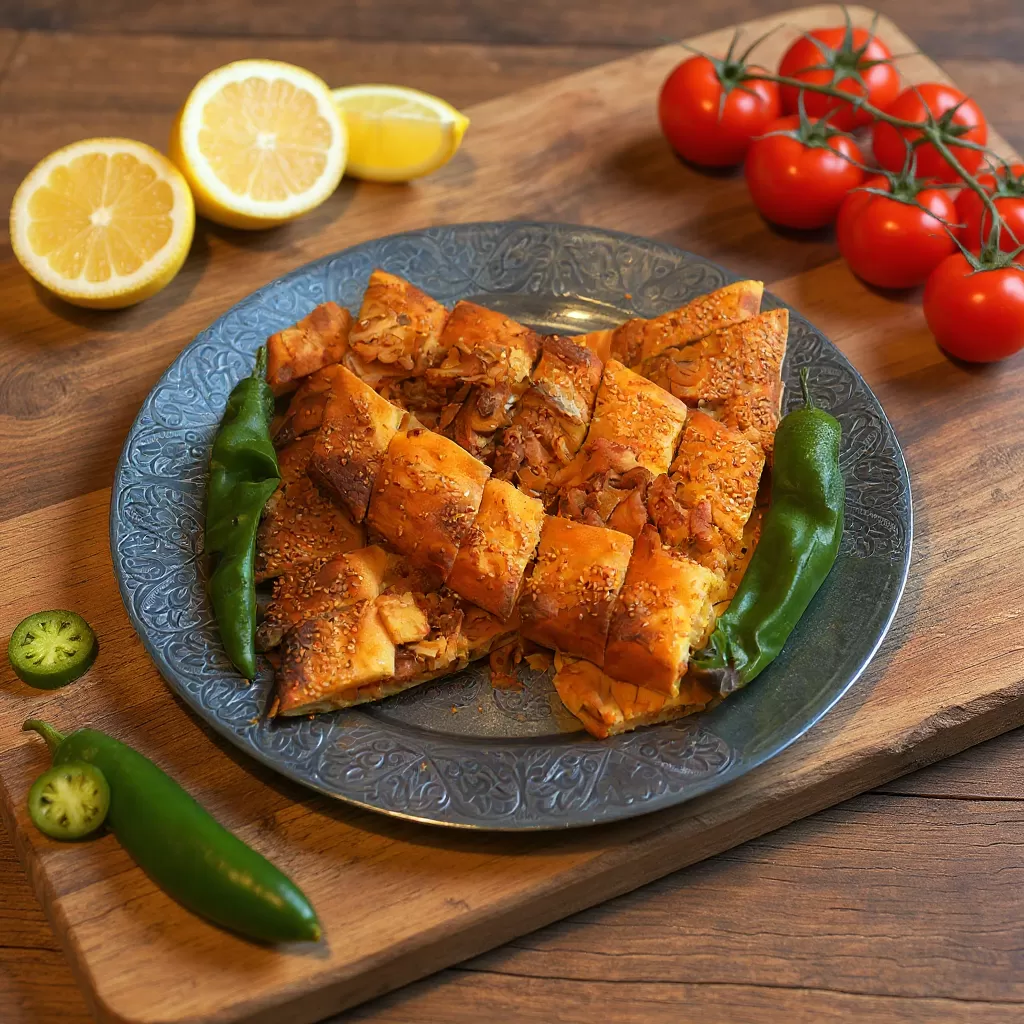 Tavuk Dönerli Pide