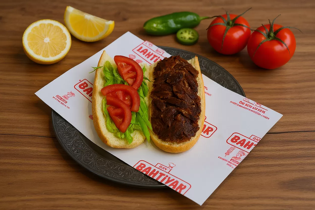 Üç Parça Ekmek Et Döner