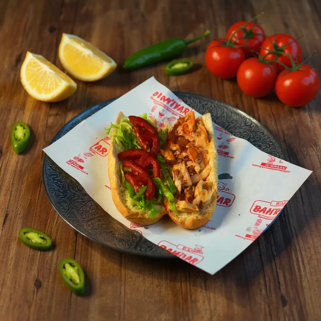 Yarım Ekmek Tavuk Döner (50Gr)