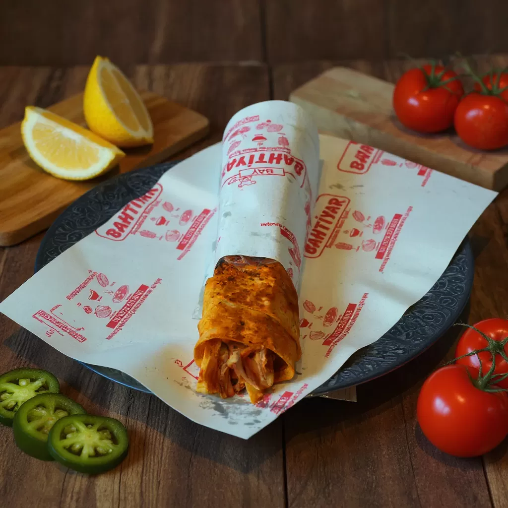Hatay Soslu Tavuk Döner Dürüm (70Gr)